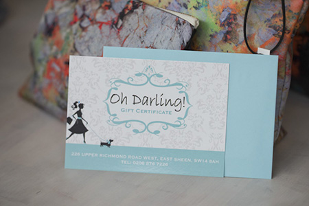 Oh Darling Gift Voucher